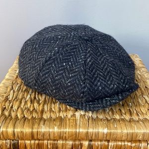 Irish Mens Wool Tweed Hatman of Ireland Cap Size Medium